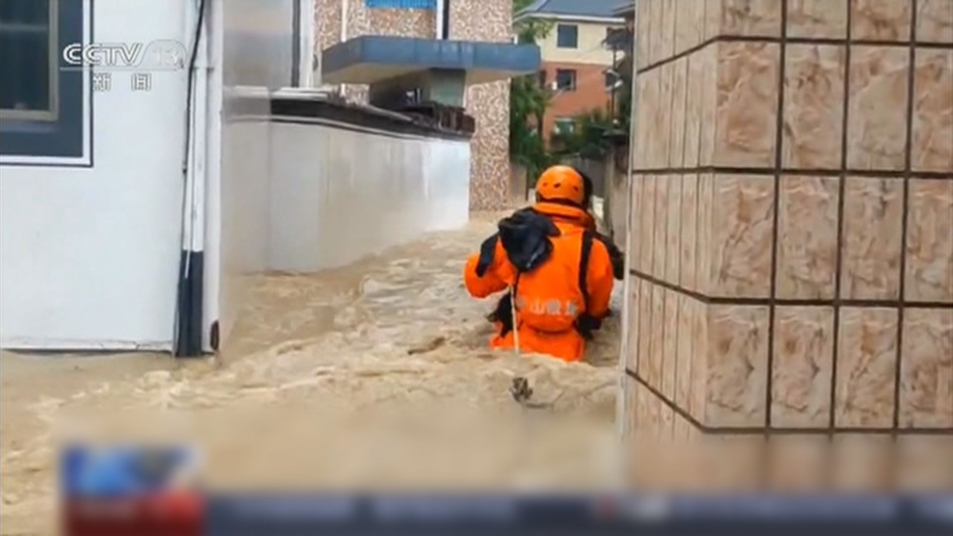 煙花吹襲浙江多處嚴重水浸　晚上將再次登陸