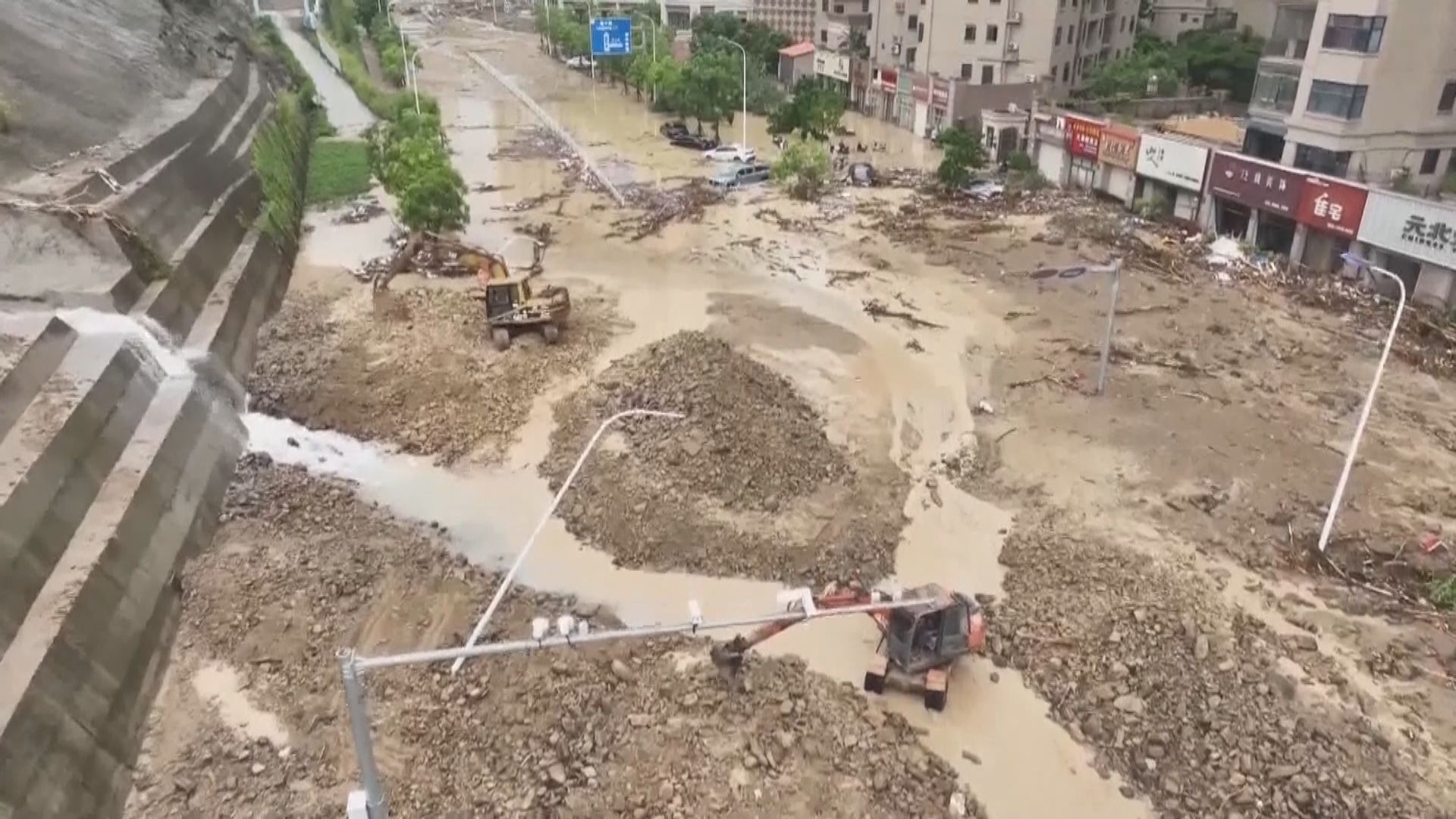 杜蘇芮殘餘環流繼續影響福建多處出現暴雨