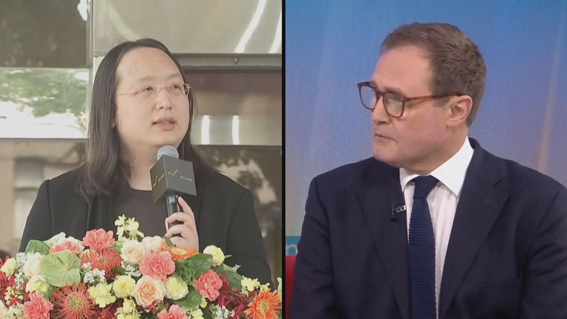 中國駐英大使館堅決反對台英高層官員會面