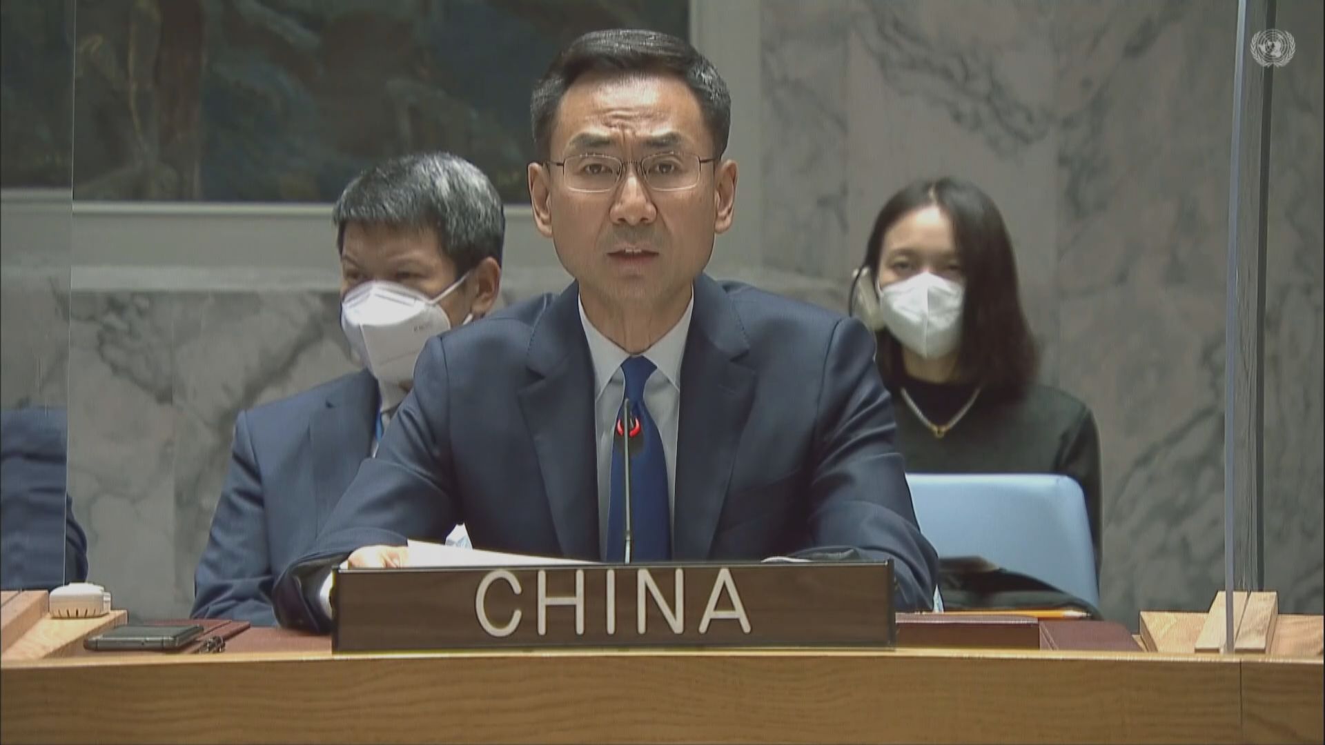 耿爽批評有國家在烏克蘭及台灣問題上持雙重標準