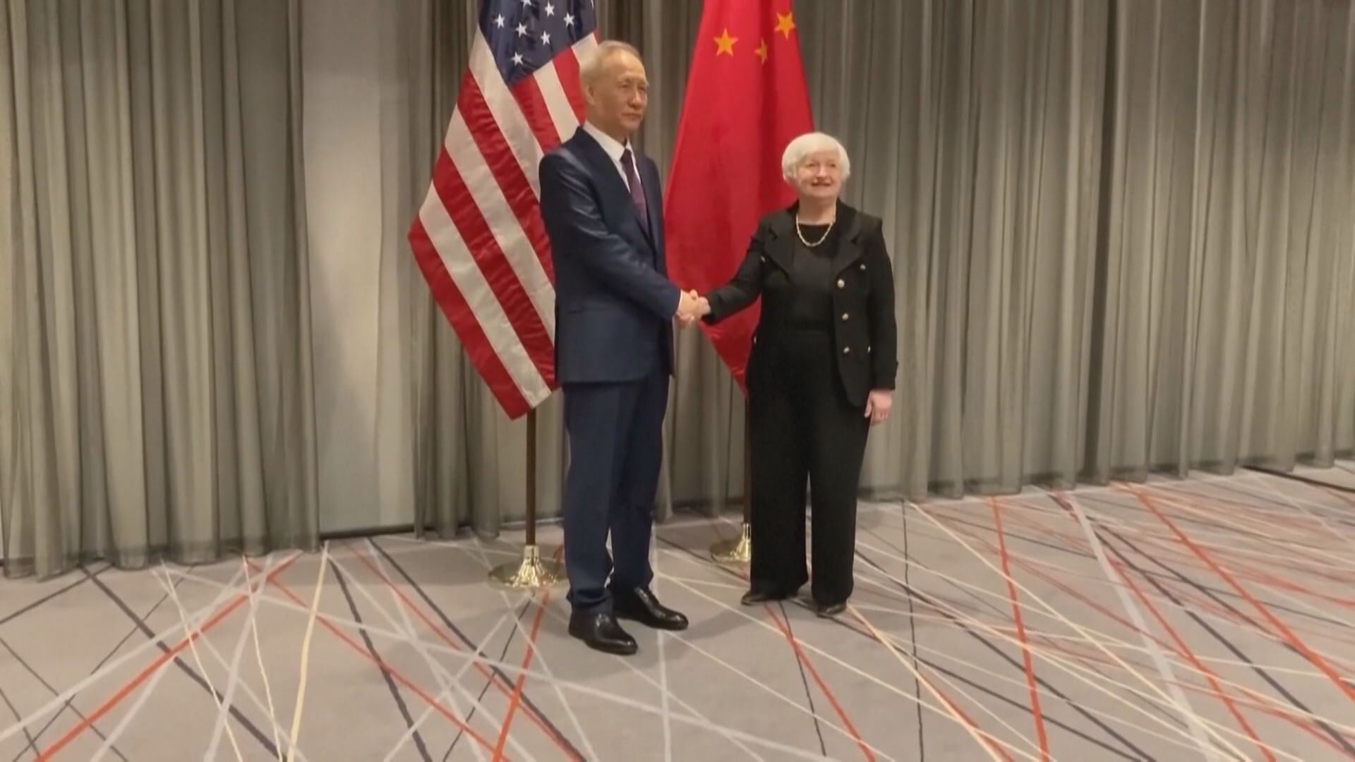 劉鶴與耶倫首次面對面會晤   同意妥善管控分歧