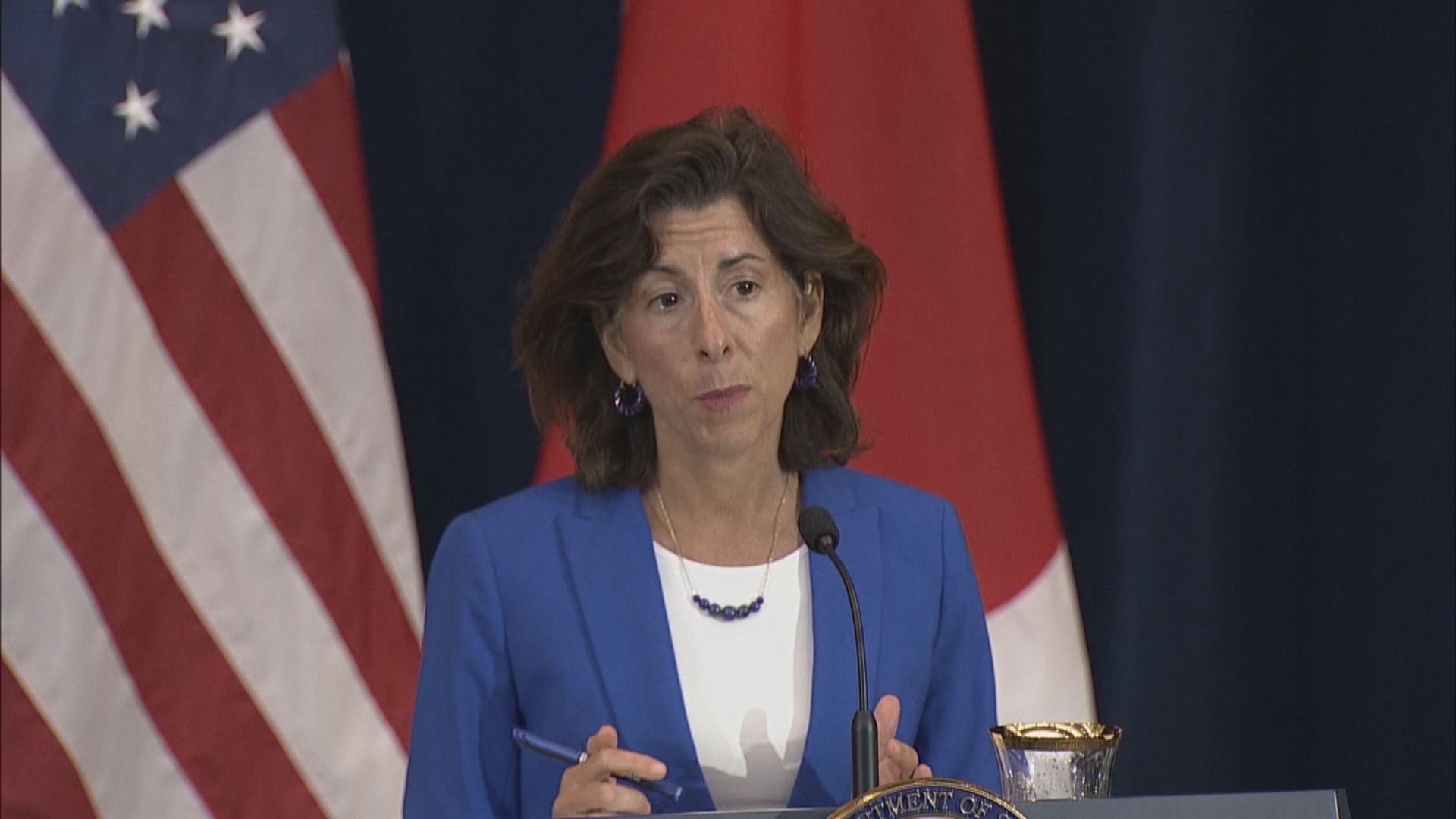 美國商務部長雷蒙多月底訪華