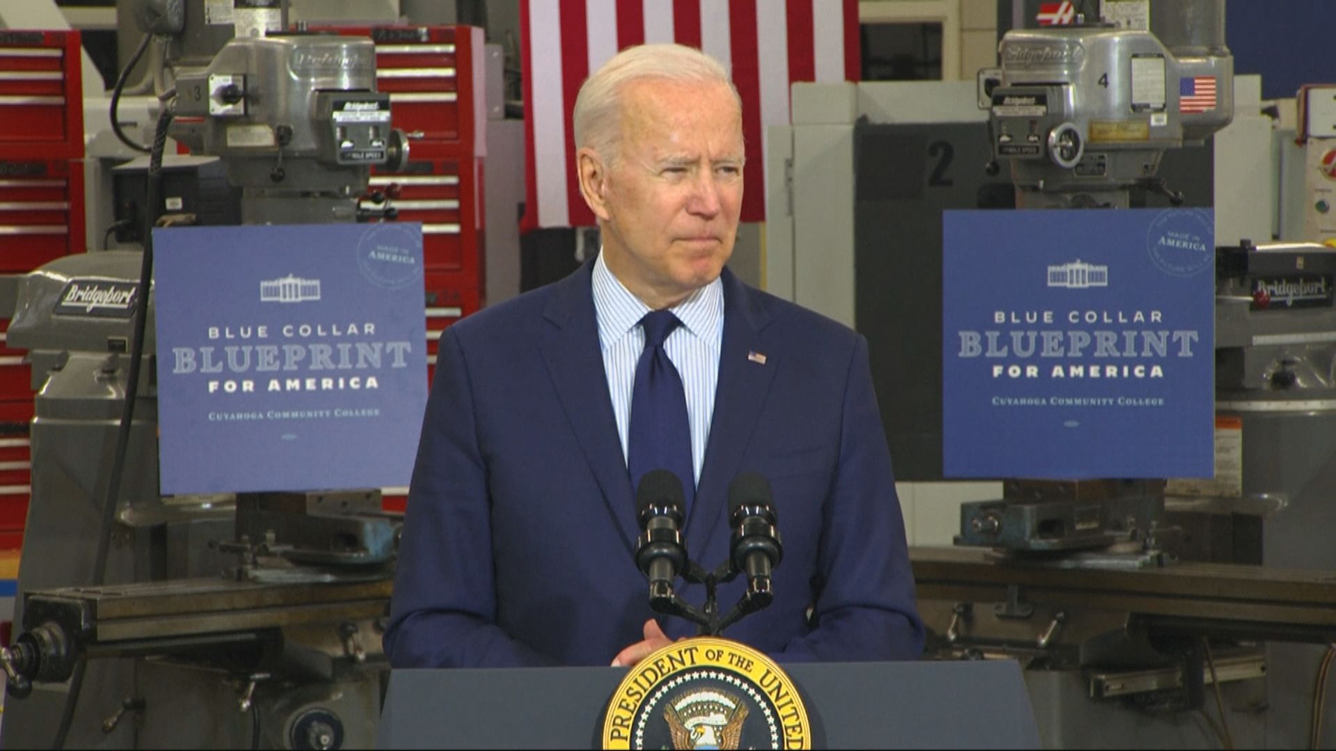 拜登簽署涉港備忘錄　中方提出嚴正交涉