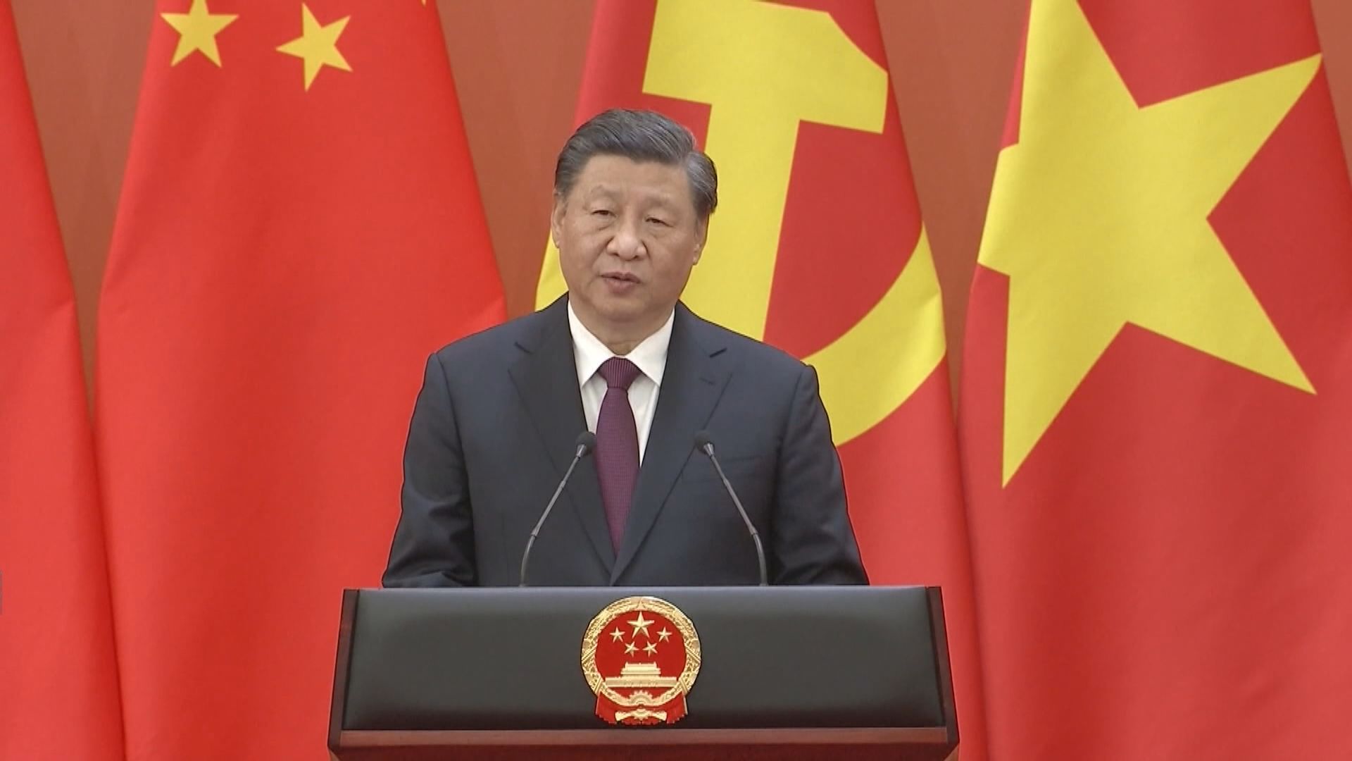 習近平向訪華越共總書記阮富仲頒授「友誼勳章」