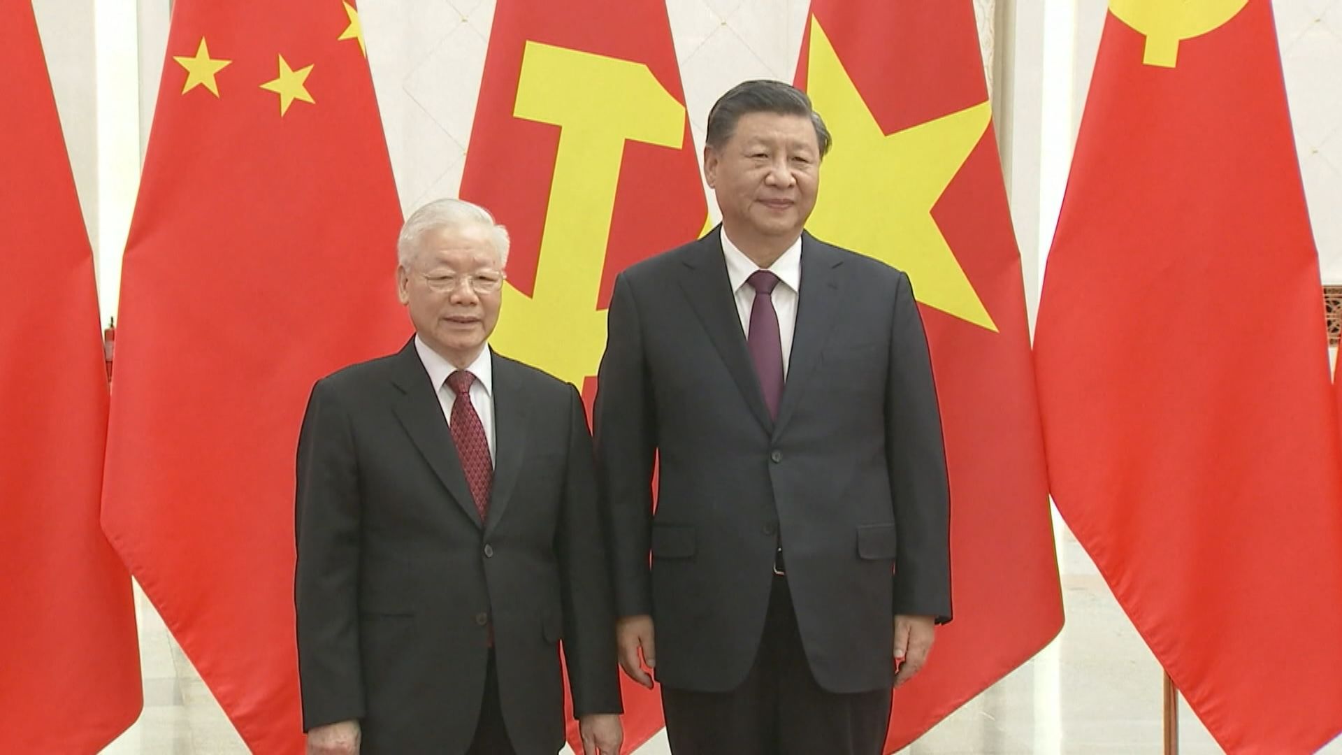 習近平與越共中央總書記阮富仲互致新春賀信