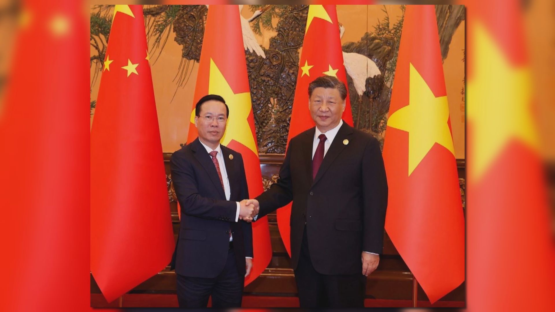 習近平晤越南國家主席武文賞