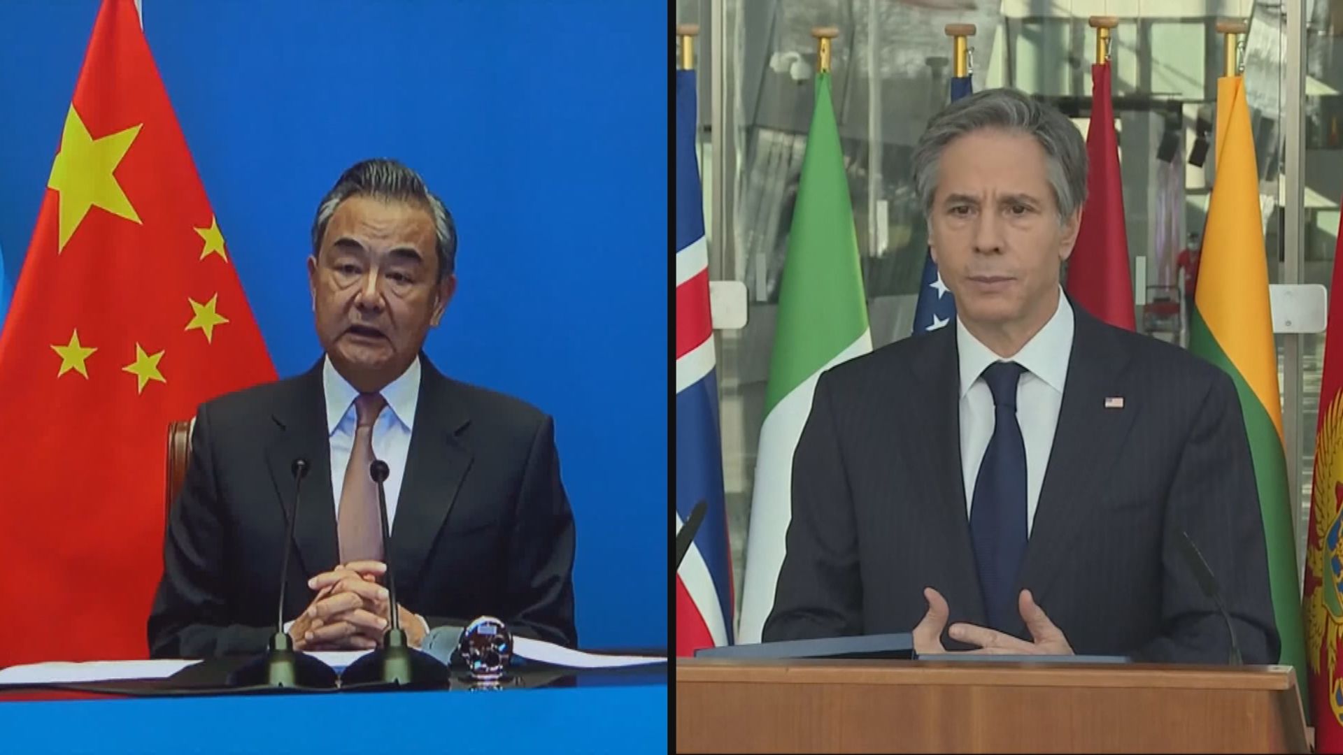 王毅與布林肯通電話