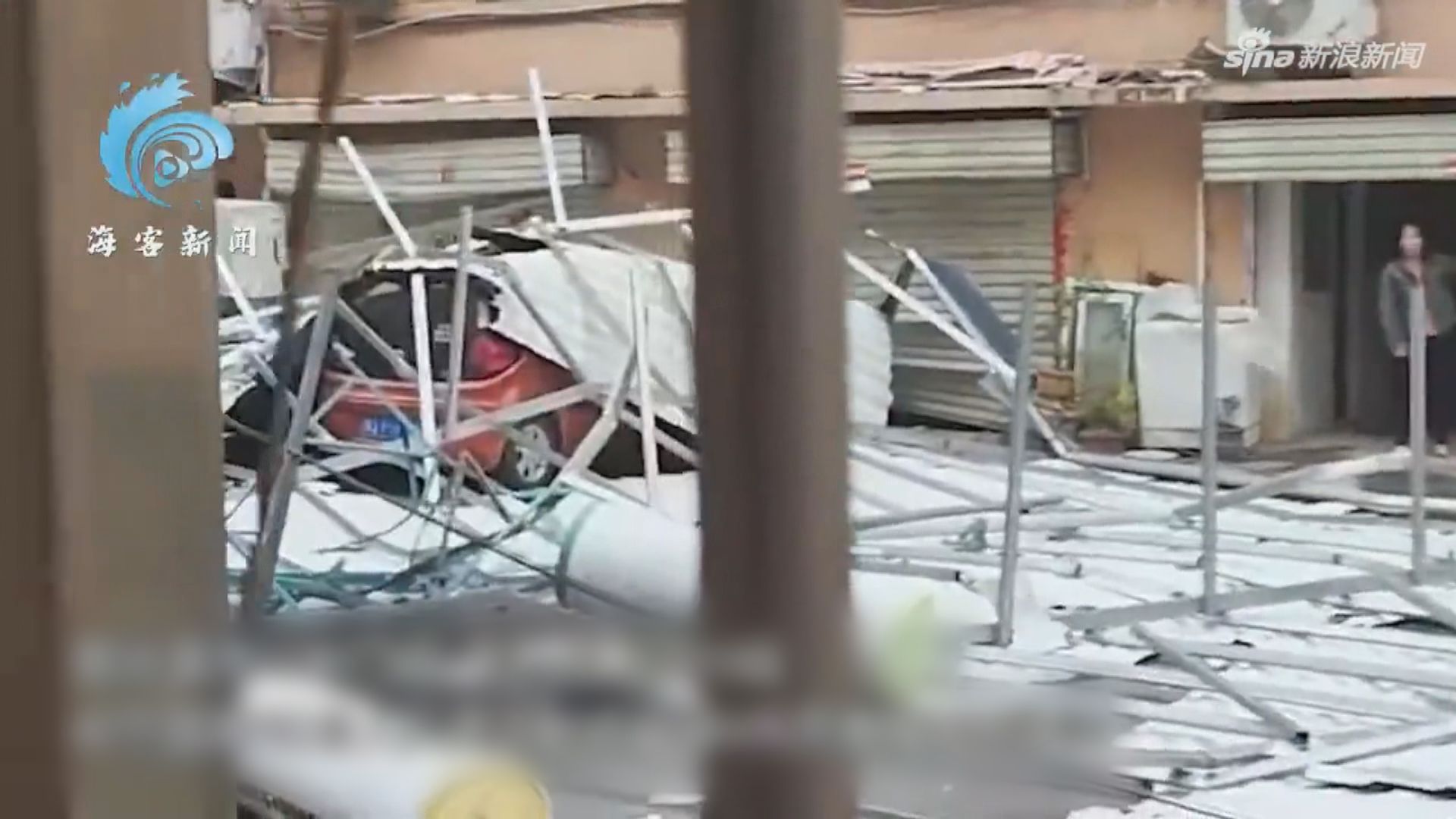 內地受極端大風吹襲　河南現颶風級別強風　北京多處冧樹部分鐵路停運