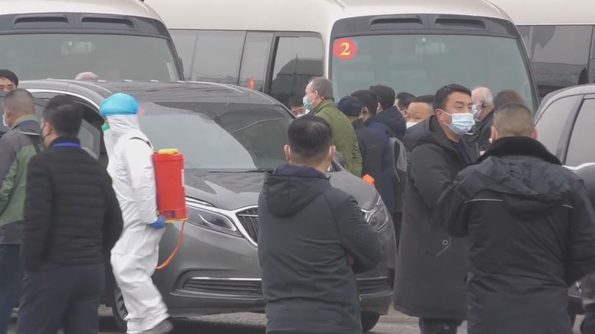 世衛專家組到武漢華南海鮮巿場視察