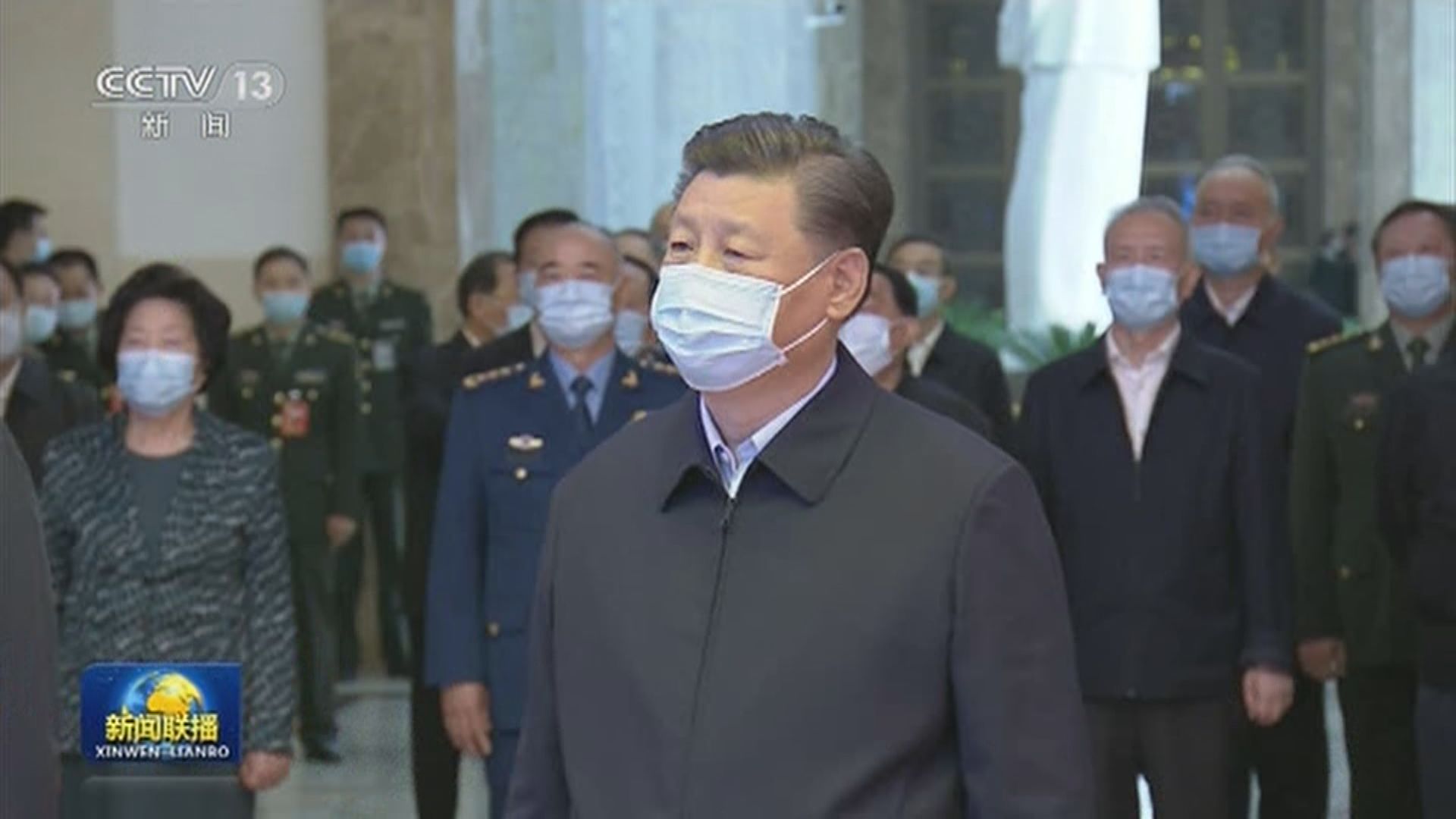 習近平參觀抗美援朝70周年展覽