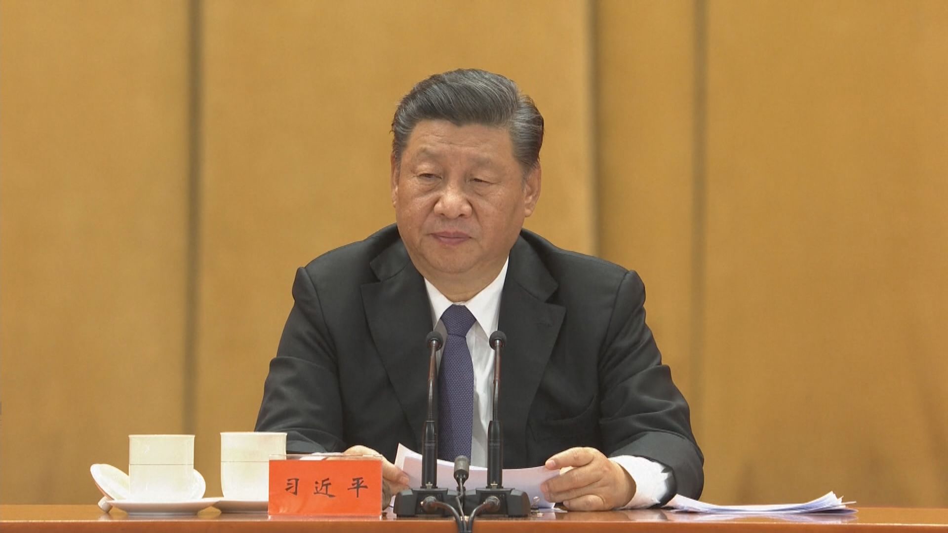 習近平出席紀念抗美援朝七十周年大會