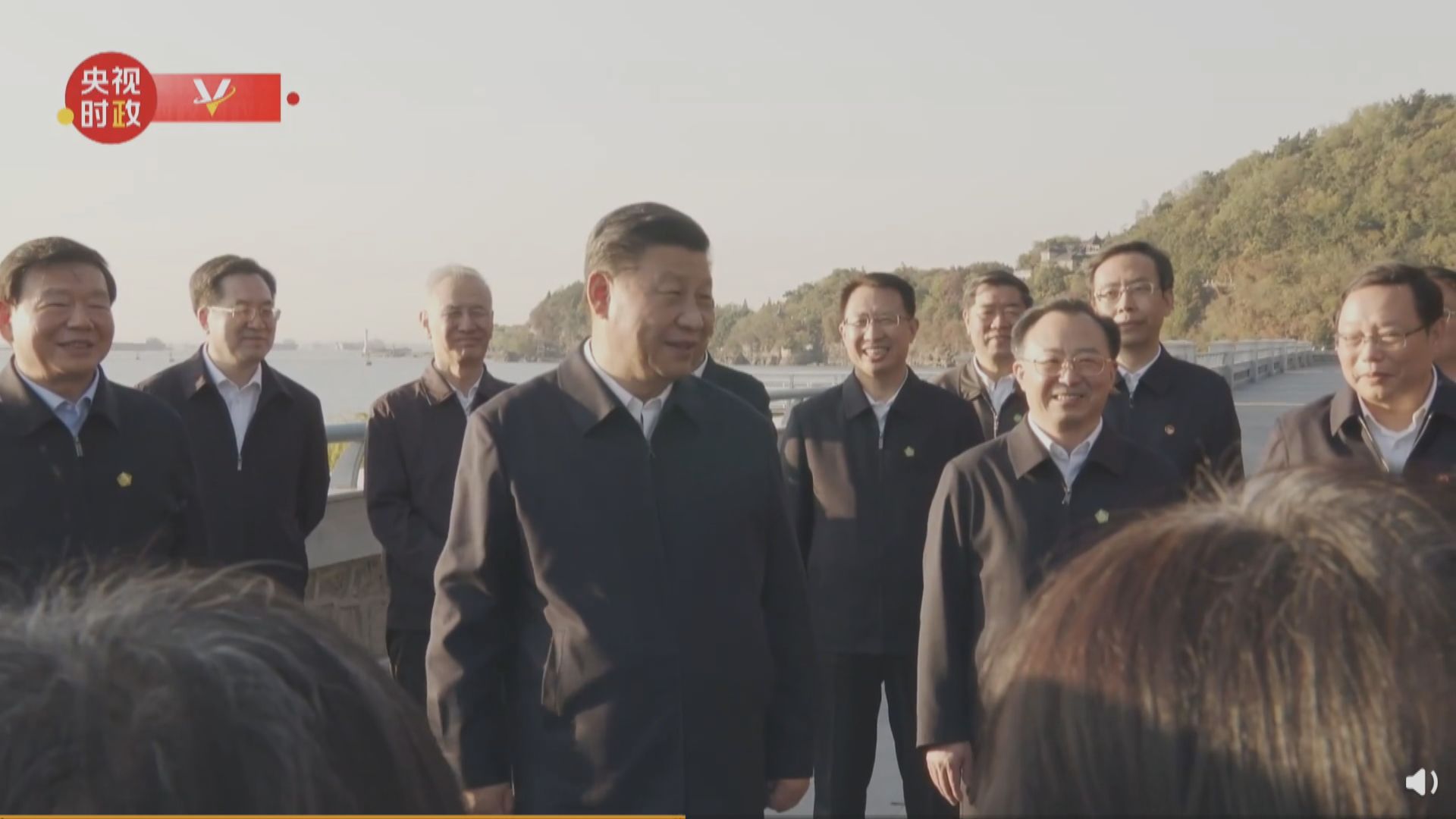 習近平到江蘇考察了解長江治理情況