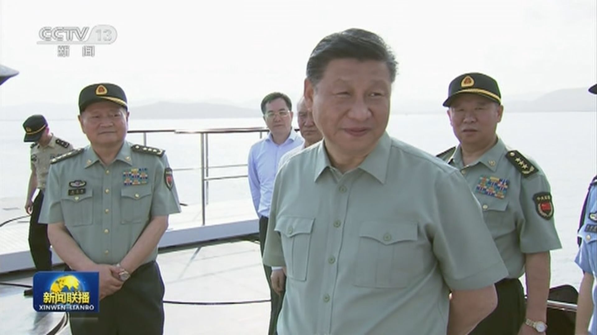 習近平出席海軍主戰艦艇交接入列儀式　軍事專家：凸顯經略南海決心