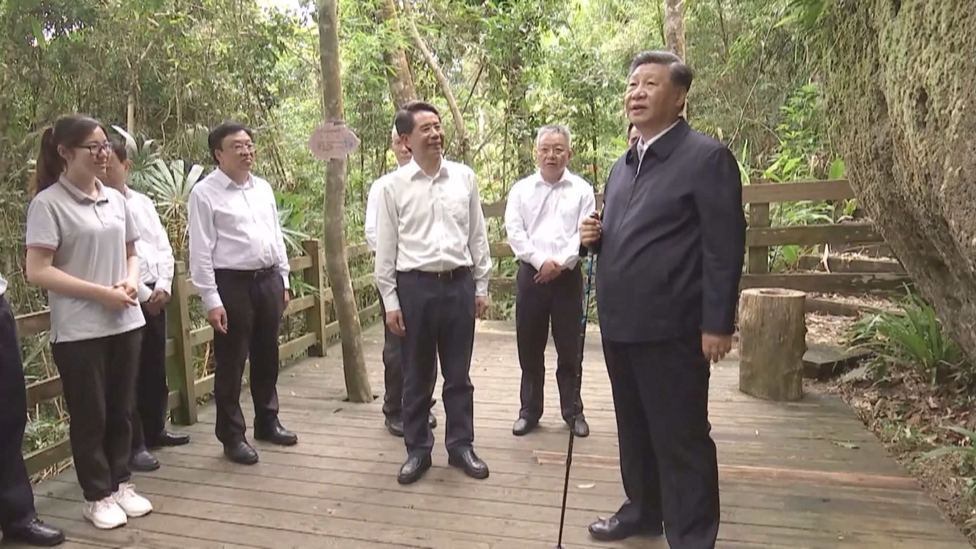 習近平考察海南省洋浦經濟開發區 