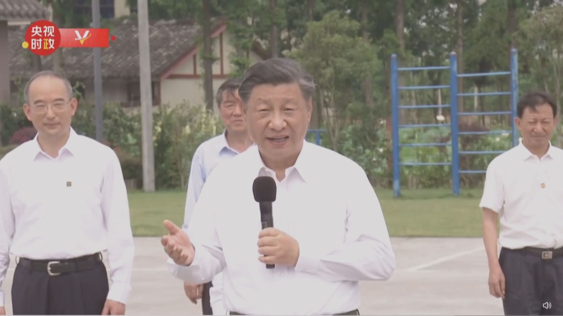 習近平到四川省眉山市考察