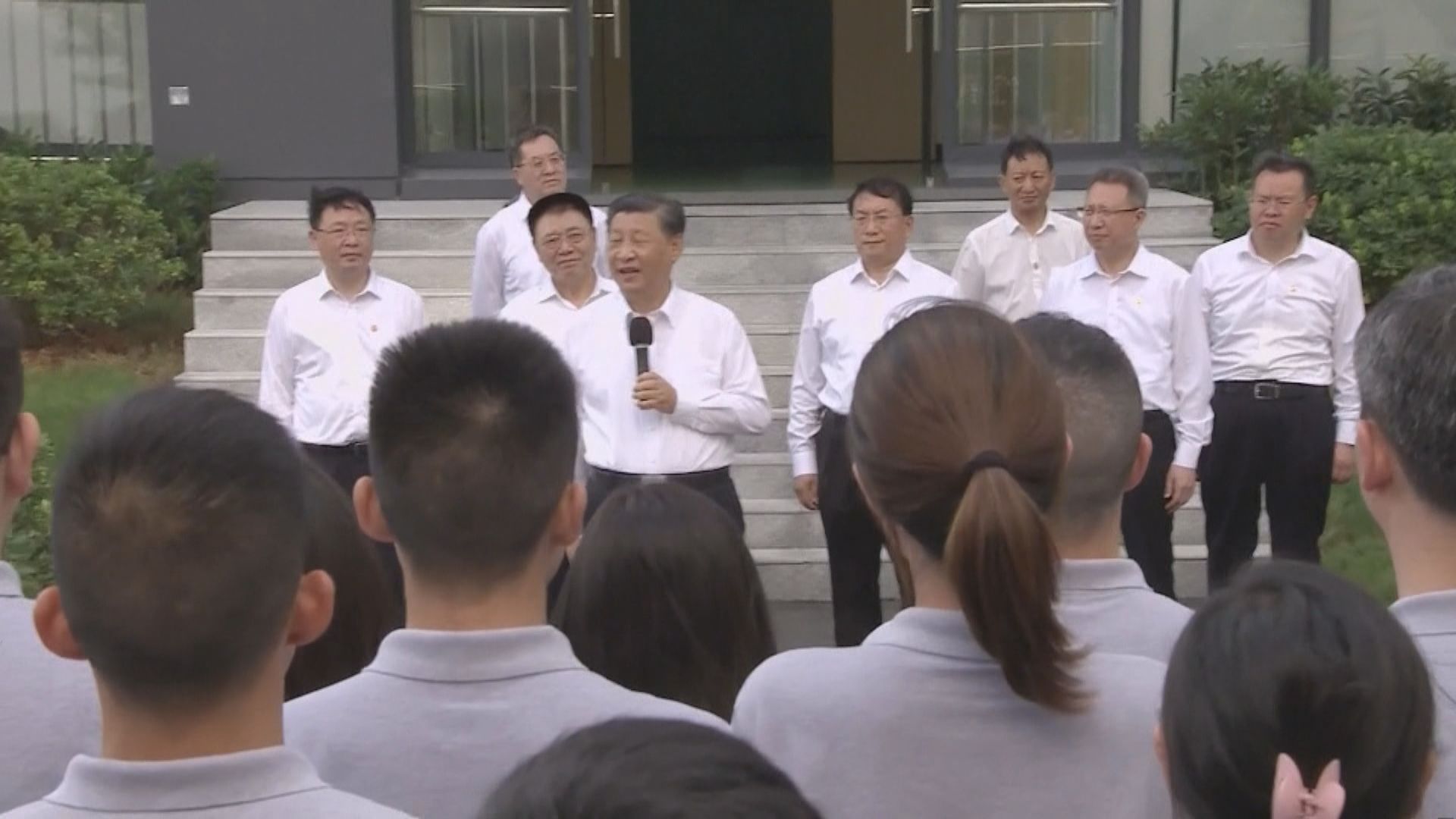 習近平到武漢考察