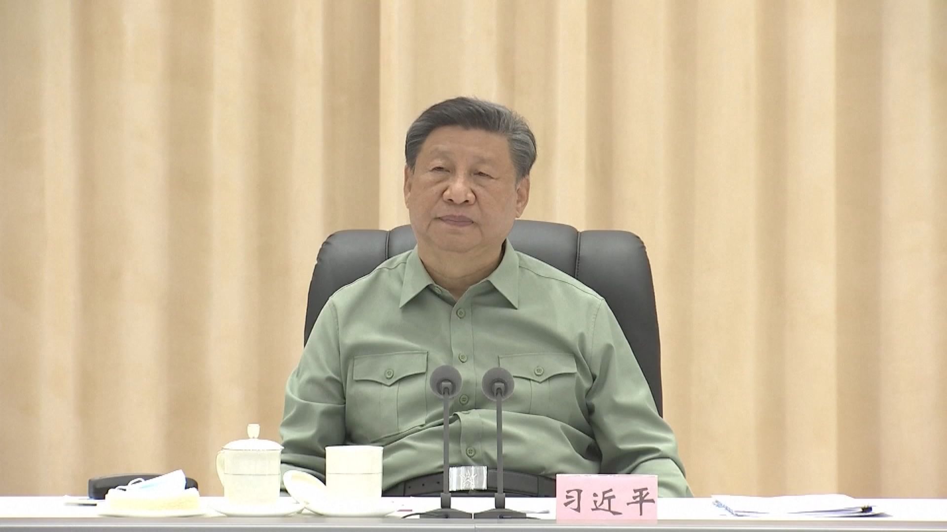 習近平在內蒙古調研邊境管控及邊防部隊建設情況