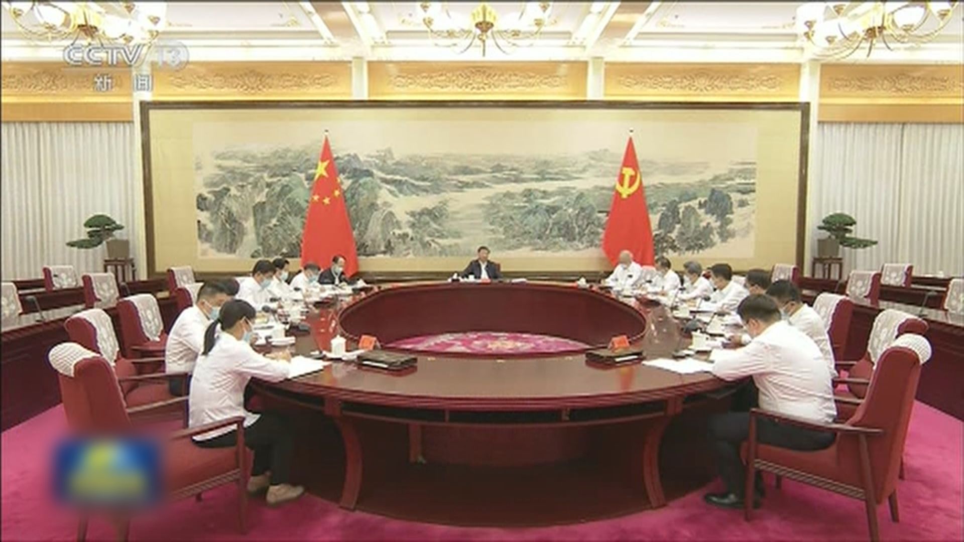 習近平會見新一屆共青團中央領導班子