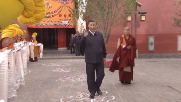 習近平在青海考察調研