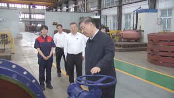 中共總書記習近平到山西省考察