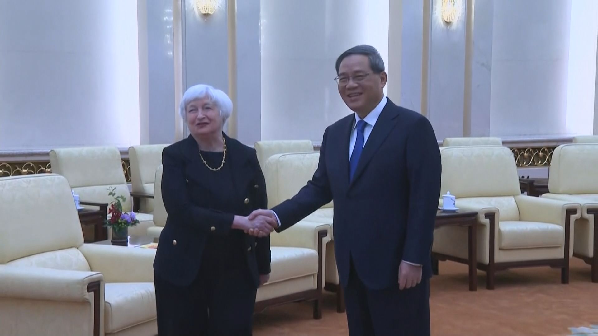 李強晤耶倫: 中美關係風雨後定見更多彩虹