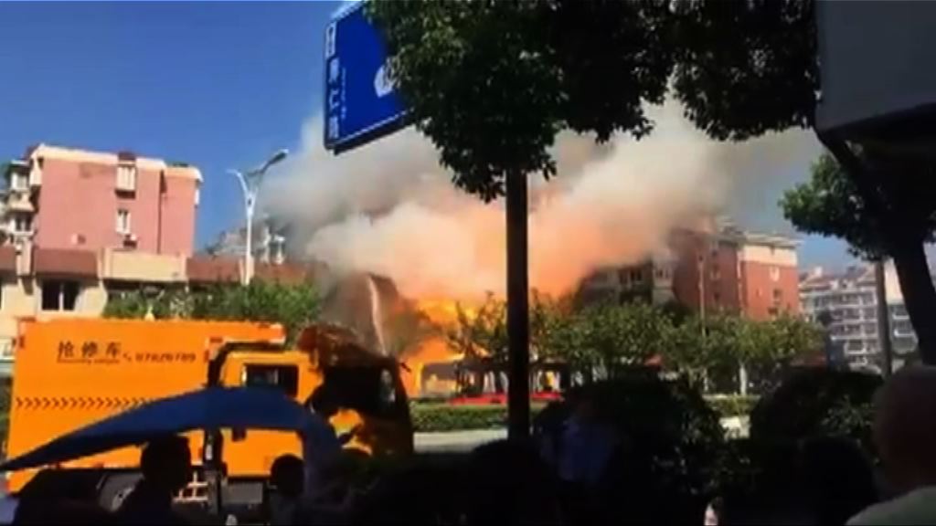 杭州餐館氣體爆炸2死55傷