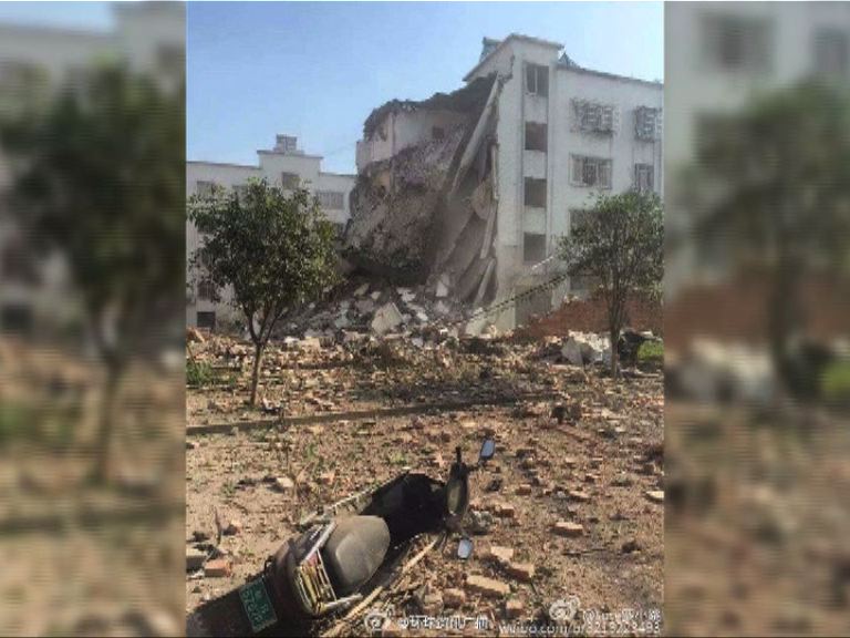 廣西柳城縣連環爆炸疑涉包裹快遞