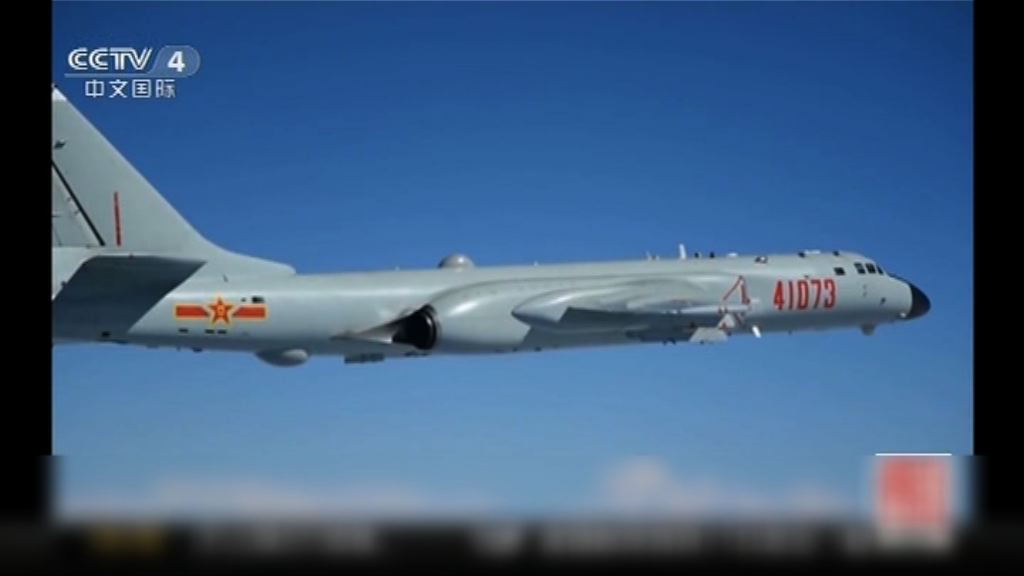 轟-6K首次南海島礁起降訓練