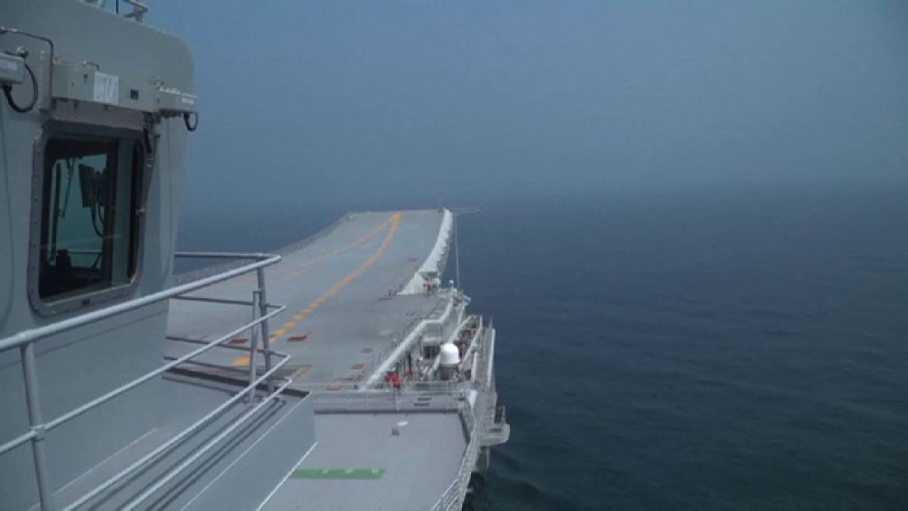 國產航母「飄移」測試動力系統