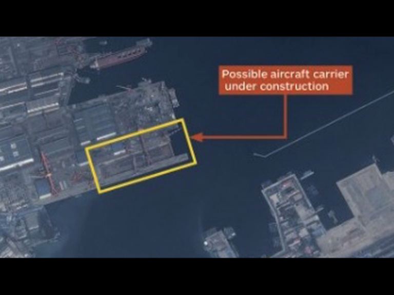 珍氏：中國或建造首自製航母