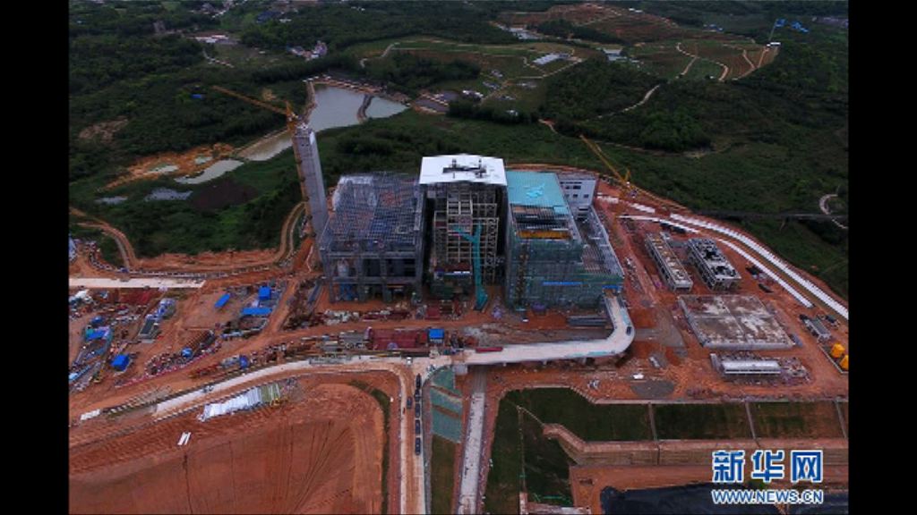 廣州發電廠施工平台疑因搭建簡陋倒塌