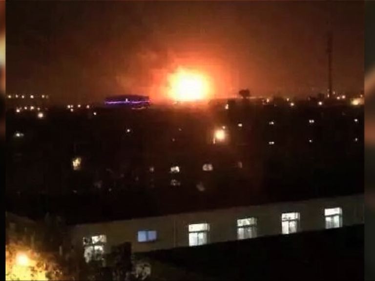 天津北辰區倉庫發生爆炸