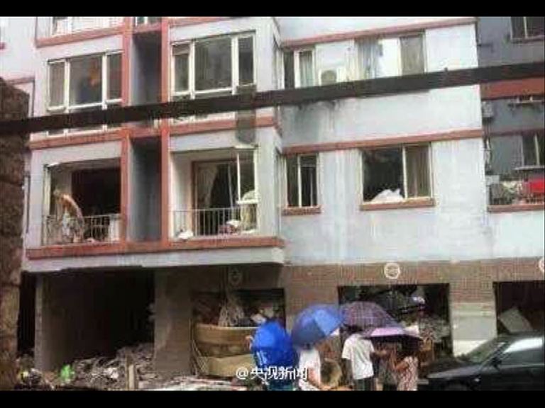 大連民房氣體爆炸一死六傷