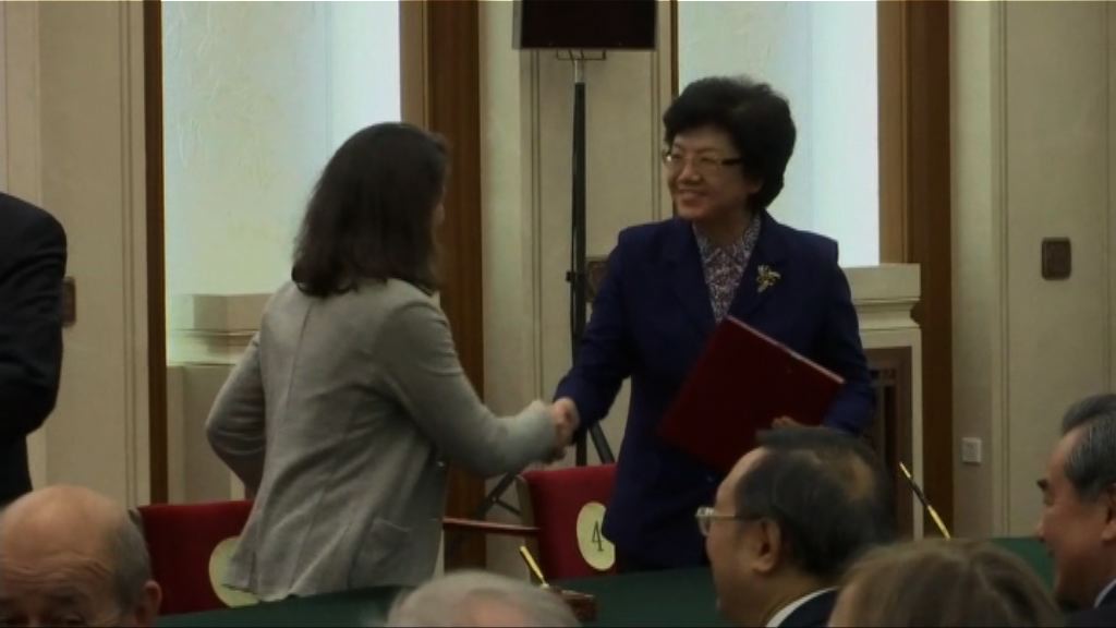 【法總統訪華】中法兩國簽署50項經貿協議