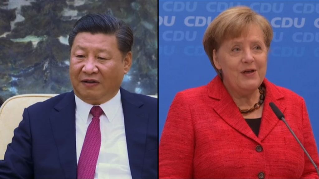 中德領袖商討朝鮮半島及國際貿易議題