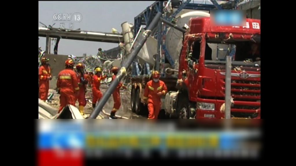 江蘇鹽城風雹　當局移走受災廠房化學品