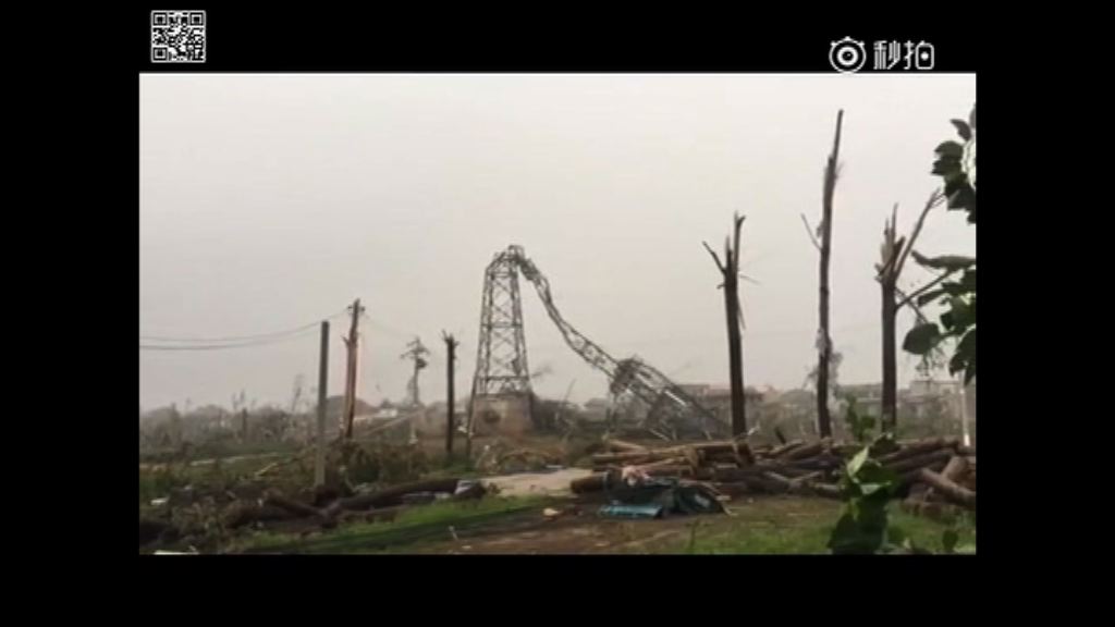 江蘇鹽城龍捲風冰雹至少78死