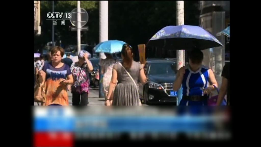 內地廣泛地區高溫　體感溫度超50度