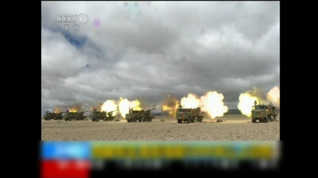 解放軍頻軍演向印度展示軍力