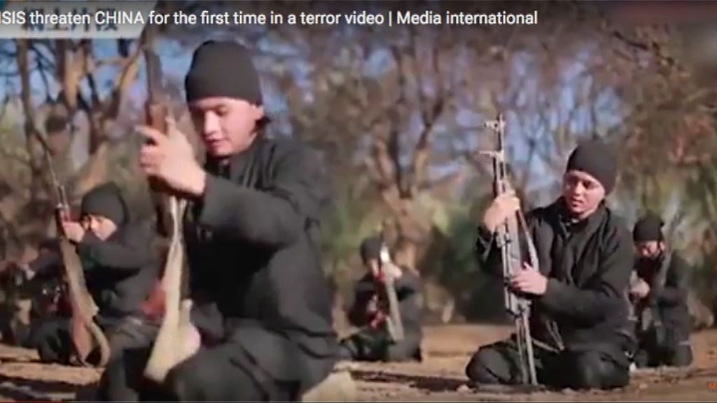 伊斯蘭國發放片段威脅襲擊中國