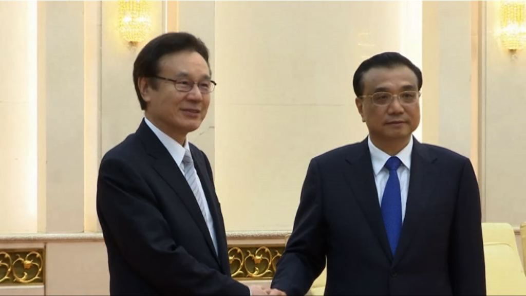 李克強晤谷內正太郎盼加強合作溝通