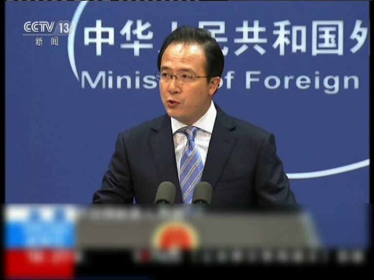 中方促日方堅持和平發展道路