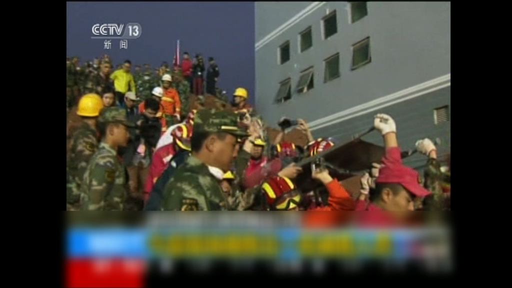 深圳塌泥首次救出生還者　增至兩死