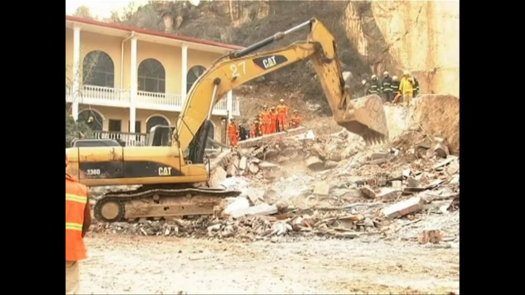 湖北山泥傾瀉埋酒店至少2死
