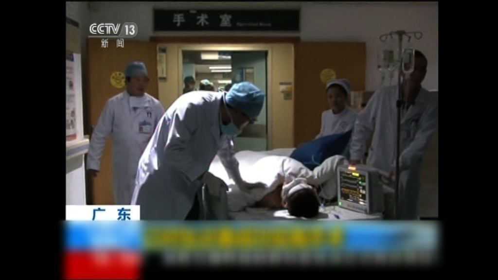 深圳塌泥首名生還者手術成功情況穩定
