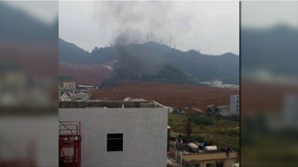 深圳山泥傾瀉致煤氣站爆炸事因未明