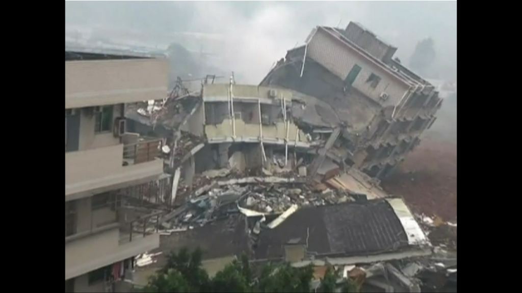 深圳塌山泥　增至91人失蹤
