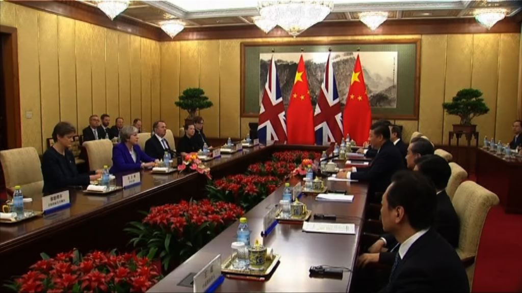 習近平晤文翠珊冀推動中英關係