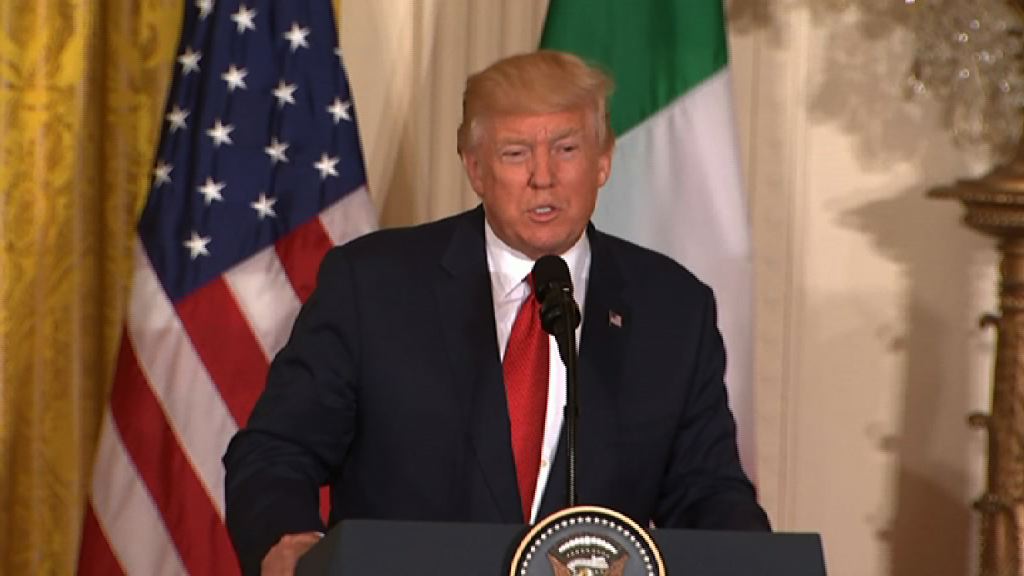 特朗普讚賞中國努力協助解決北韓問題