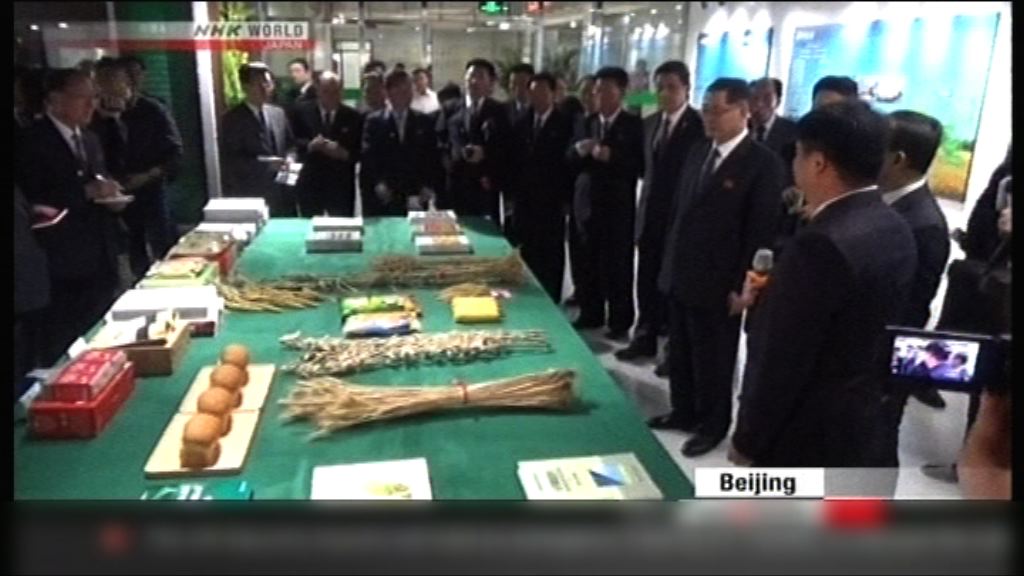 北韓友好參觀團考察中國經濟建設